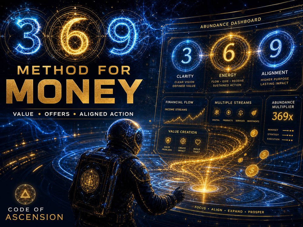 369 Method Explained: How to Manifest Money, Love & Abundance (Step-by ...
