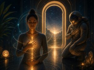 nervous system reset closing image showing calm as a portal back to the body