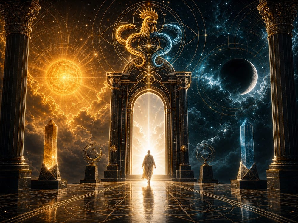 Abraxas explained closing emotional image for Code of Ascension spiritual symbolism article