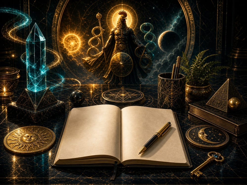 Abraxas explained product or cta image for Code of Ascension spiritual symbolism article