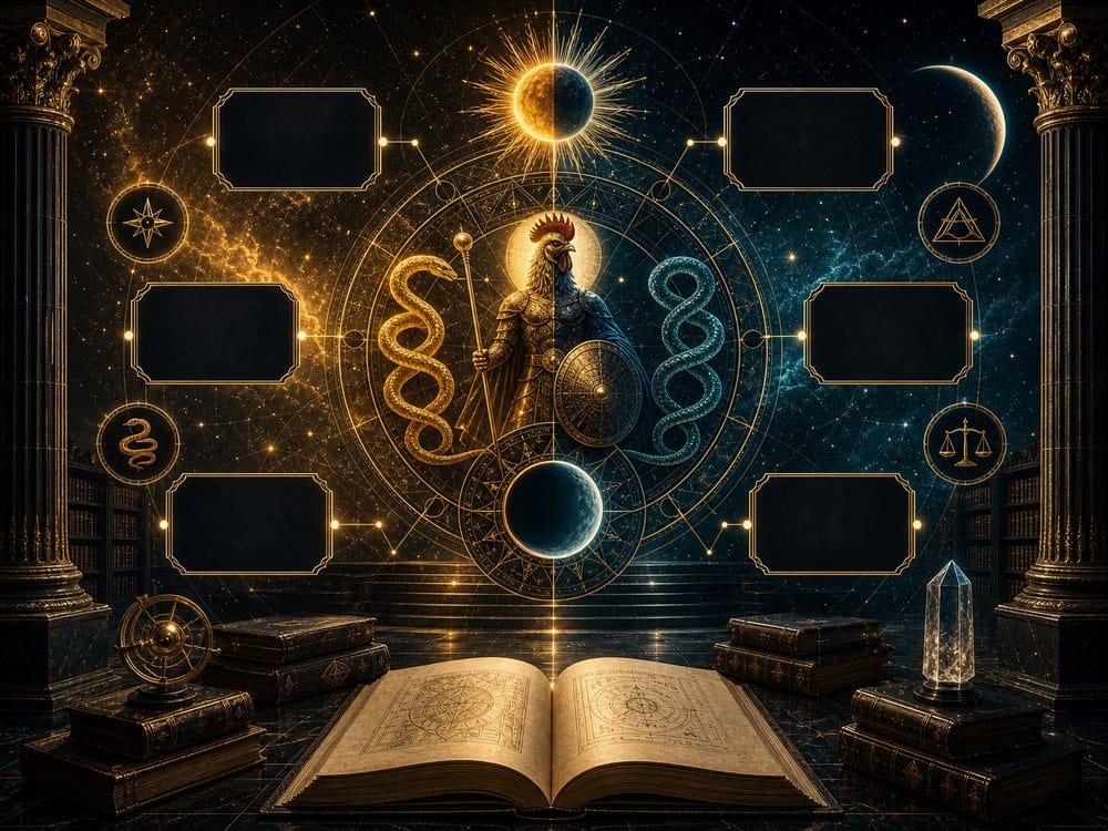 Abraxas explained faq image for Code of Ascension spiritual symbolism article