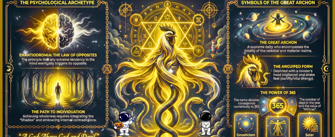 Abraxas and the union of opposites—master key symbolism