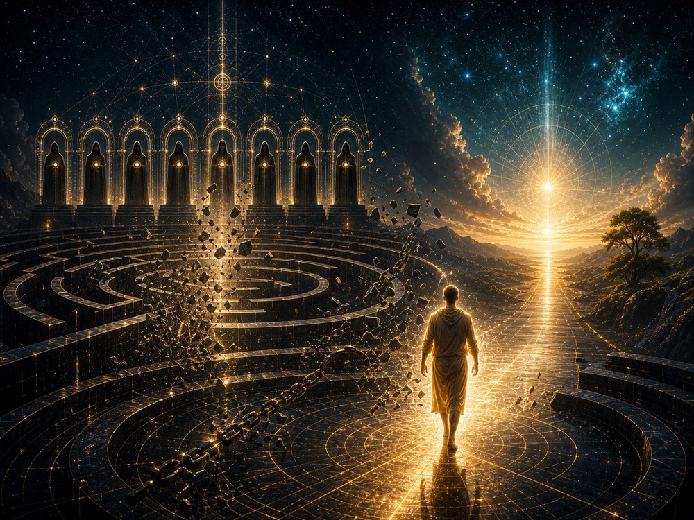 Archons explained closing emotional image for Code of Ascension spiritual symbolism article