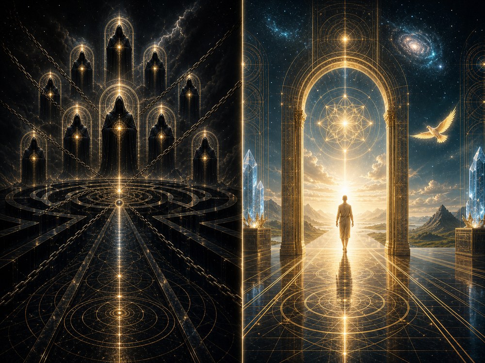 Archons explained intro or meaning comparison image for Code of Ascension spiritual symbolism article