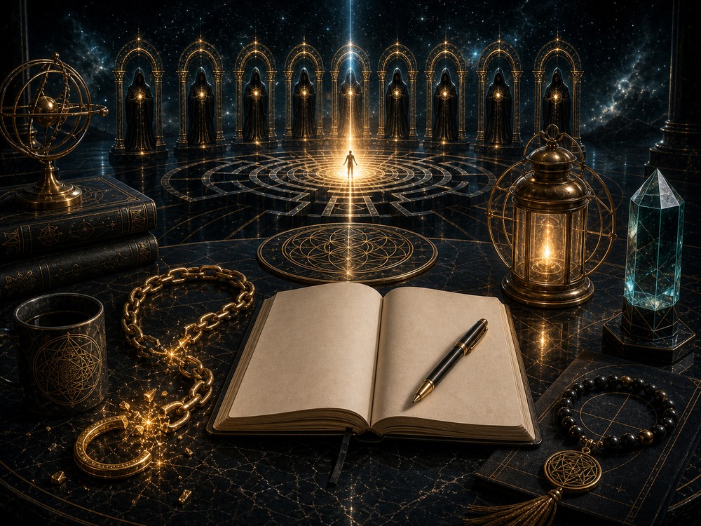 Archons explained product or cta image for Code of Ascension spiritual symbolism article