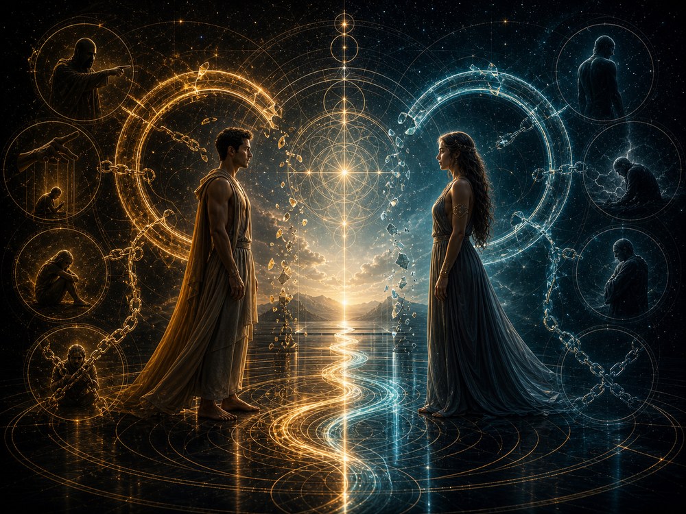 Archons explained love and relationships image for Code of Ascension spiritual symbolism article