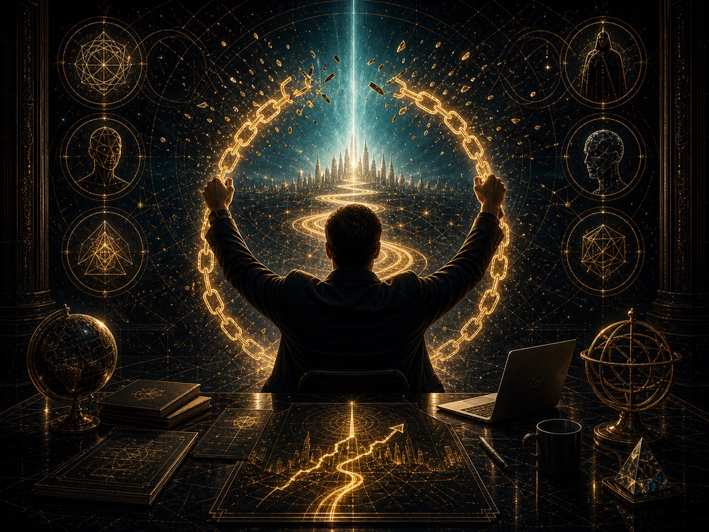 Archons explained money and career image for Code of Ascension spiritual symbolism article