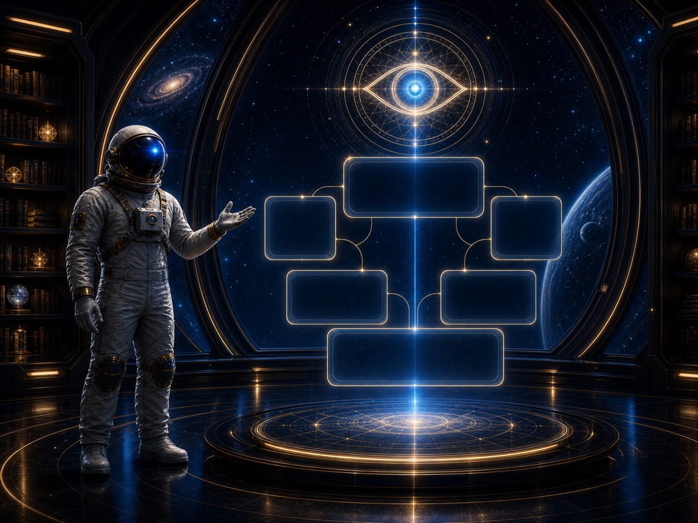 Pineal gland activation FAQ image with third eye questions and grounded spiritual answers