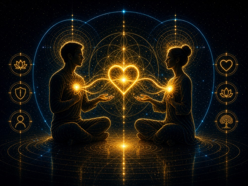 money blocks relationship image showing support boundaries trust and receiving