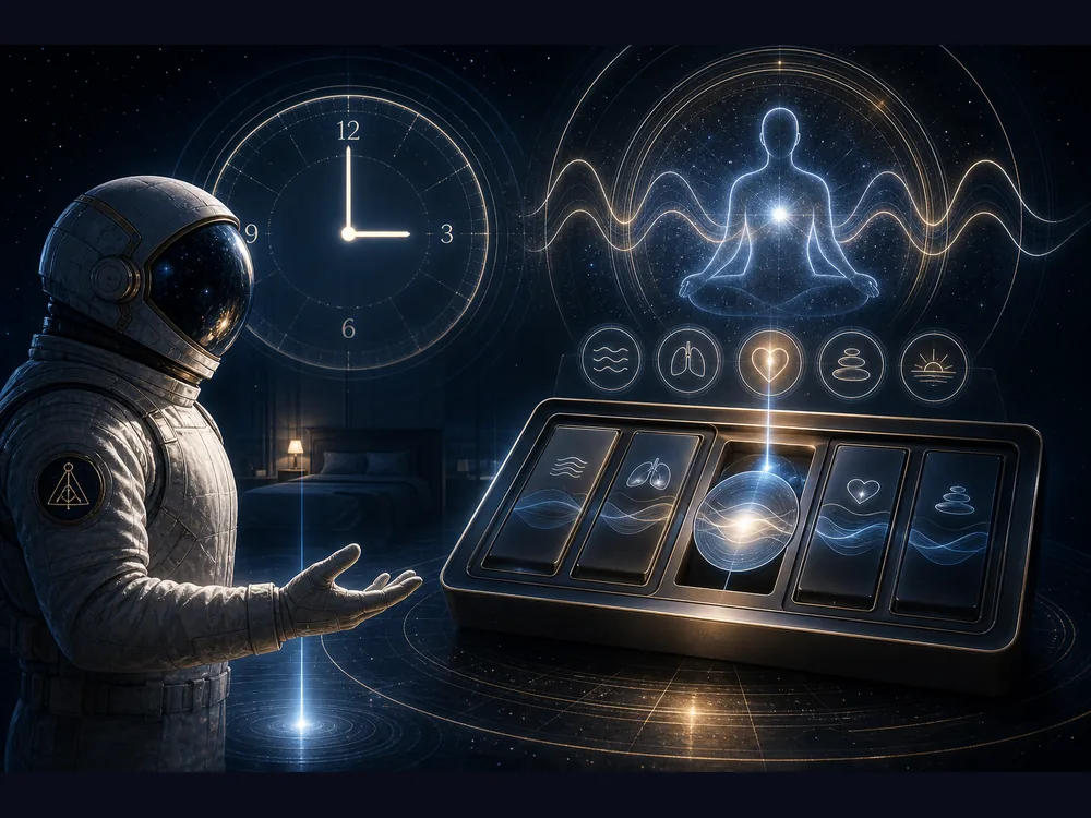 3AM meaning CTA image with nervous system reset and Code of Ascension Calm Pack cosmic interface