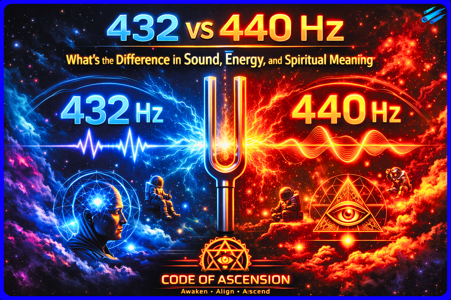 432 vs 440 Hz: What’s the Difference in Sound, Energy, and Spiritual Meaning