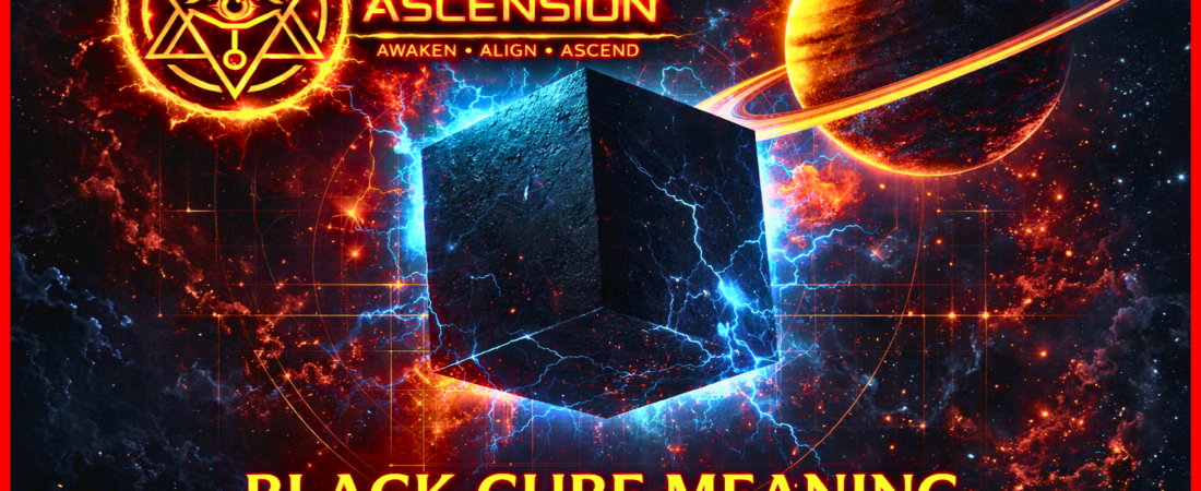 Black Cube Meaning: Spiritual Symbolism, Saturn, Control, and Hidden Power