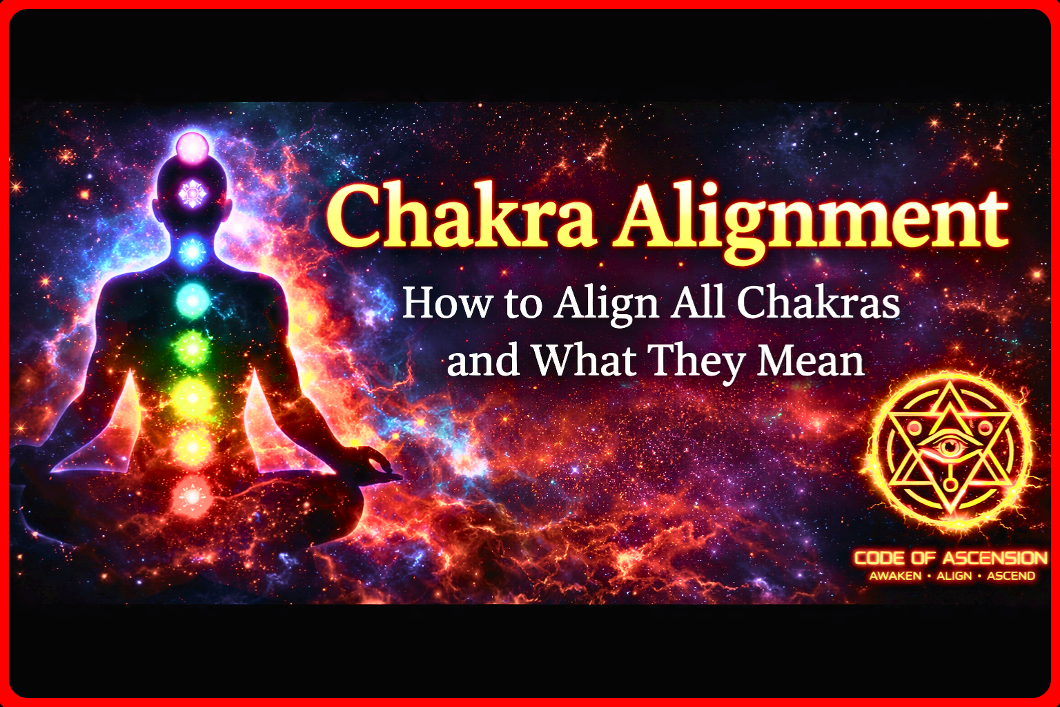 Chakra Alignment: How to Align All Chakras and What They Mean