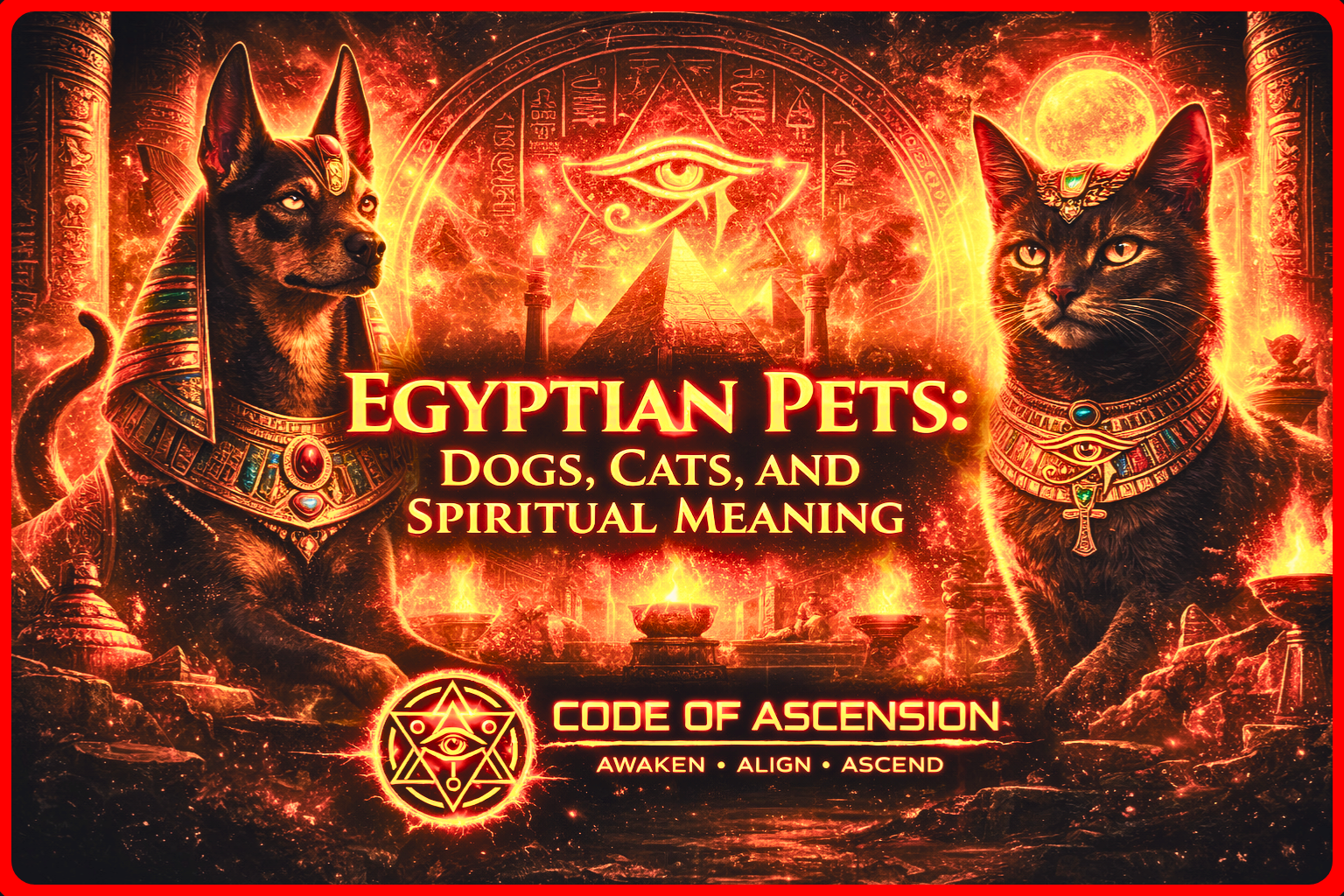 Egyptian Pets: Dogs, Cats, and Spiritual Meaning