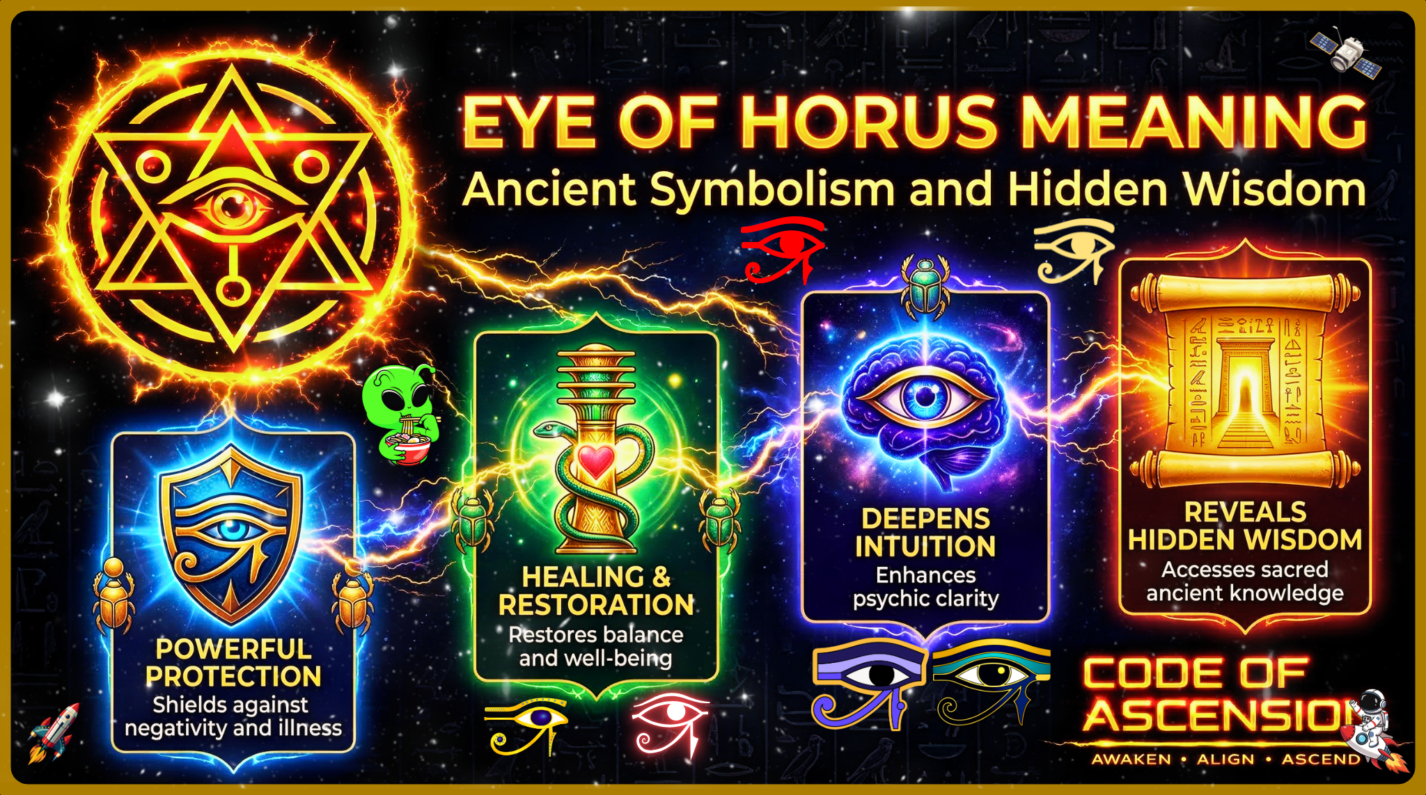 Eye of Horus Meaning: Ancient Symbolism and Hidden Wisdom