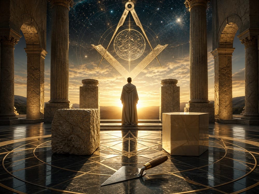 Freemasonry meaning closing emotional image for Code of Ascension spiritual symbolism article