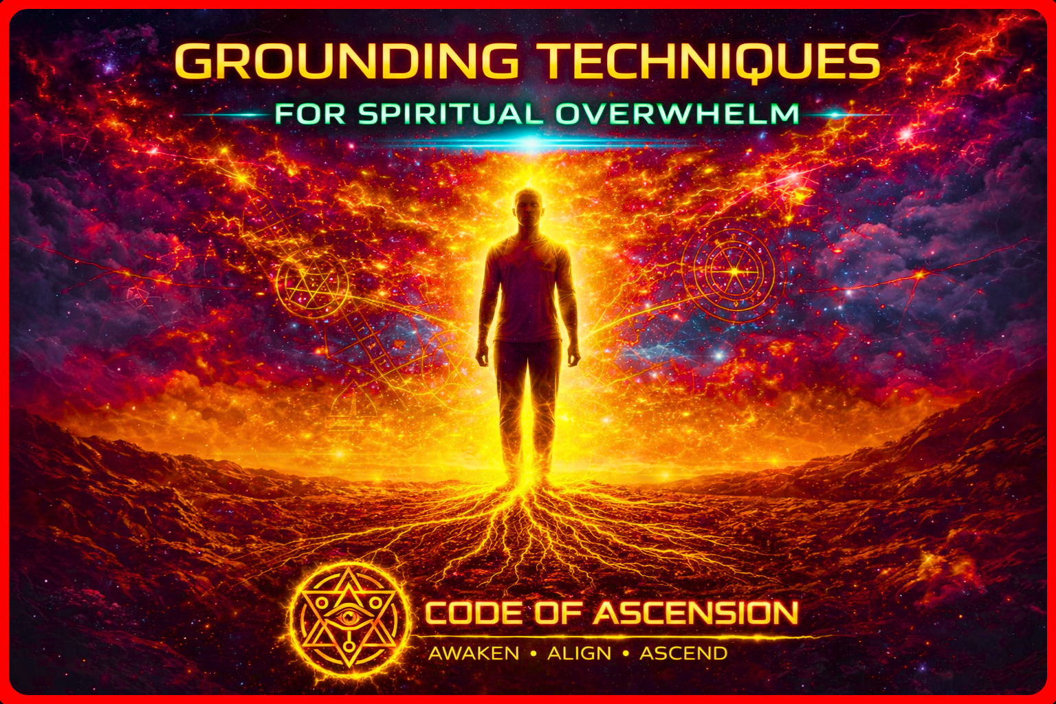 Grounding Techniques for Spiritual Overwhelm: How to Feel Safe, Clear, and Protected Again