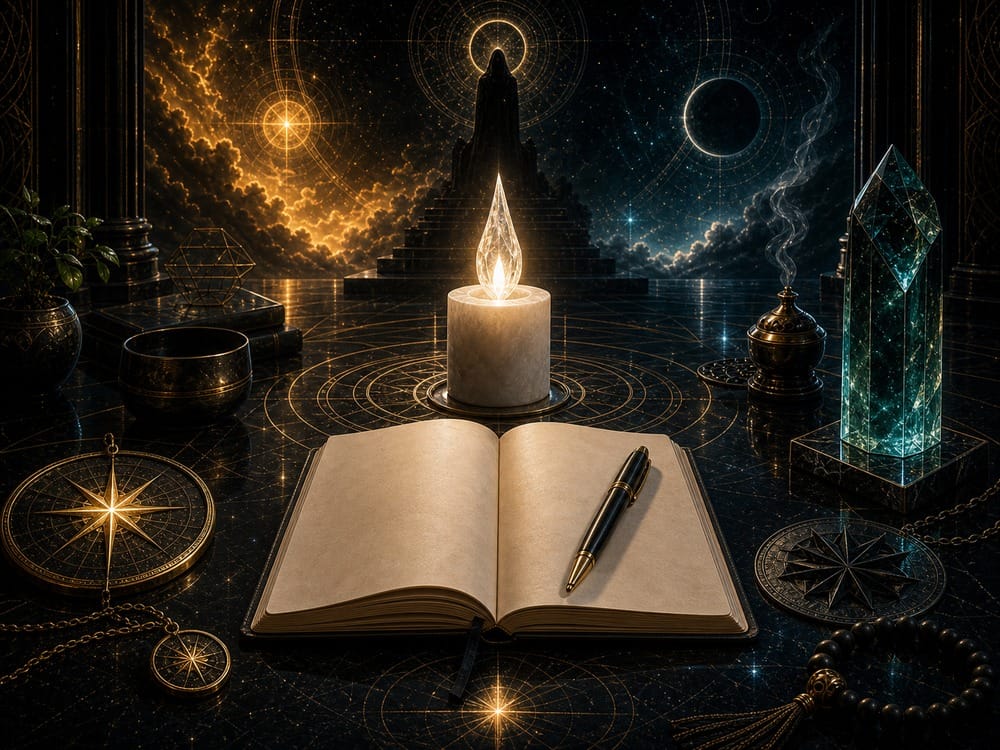 Lucifer vs Satan product or cta image with symbolic light shadow discernment and spiritual meaning