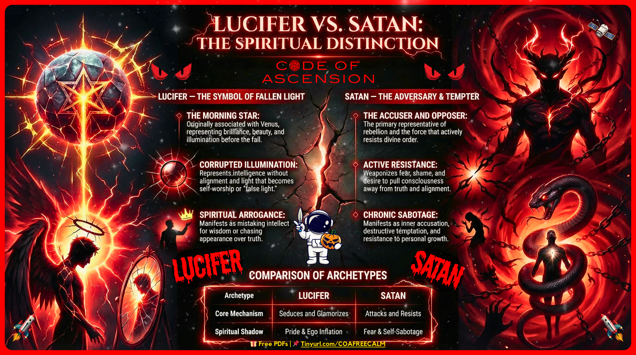 Lucifer vs Satan: What’s the Difference Spiritually?