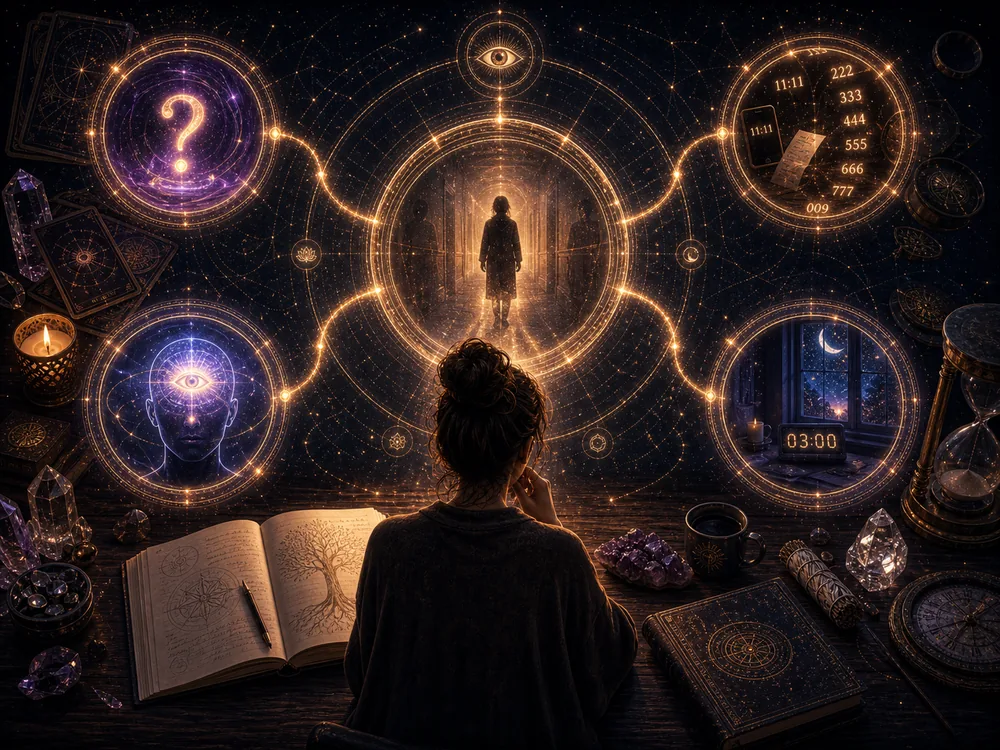 Synchronicity Quiz and related Code of Ascension guides for deja vu signs.