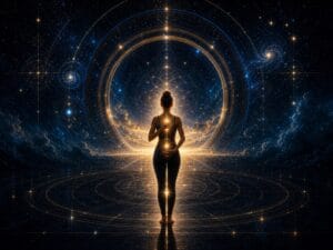 nervous system manifestation closing image showing a body feeling safe before the next timeline opens