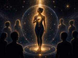 nervous system manifestation love and visibility image showing safe openness and boundaries