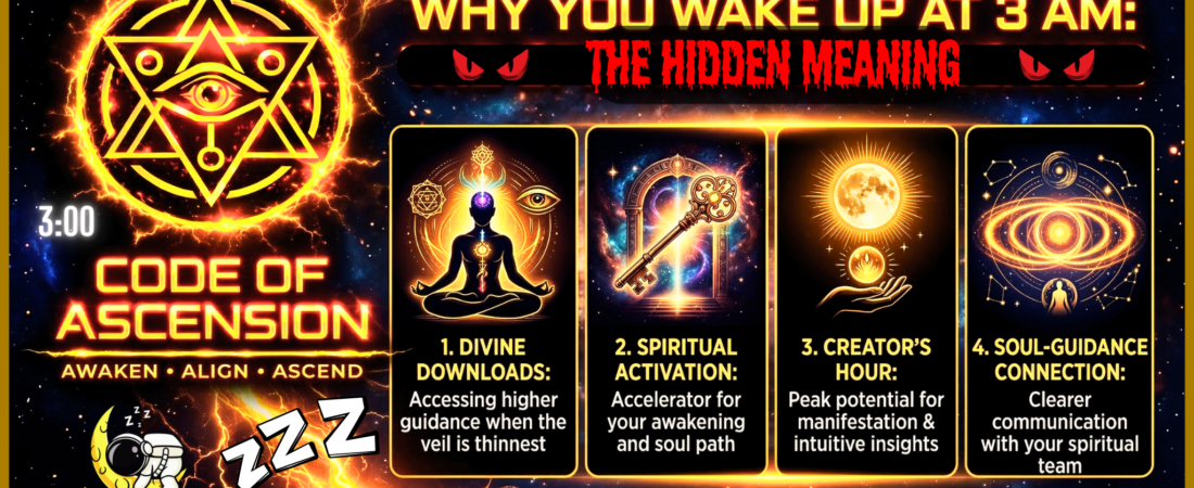 Why You Wake Up at 3AM Spiritually: Hidden Meaning