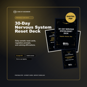 30-Day Nervous System Reset Deck product image