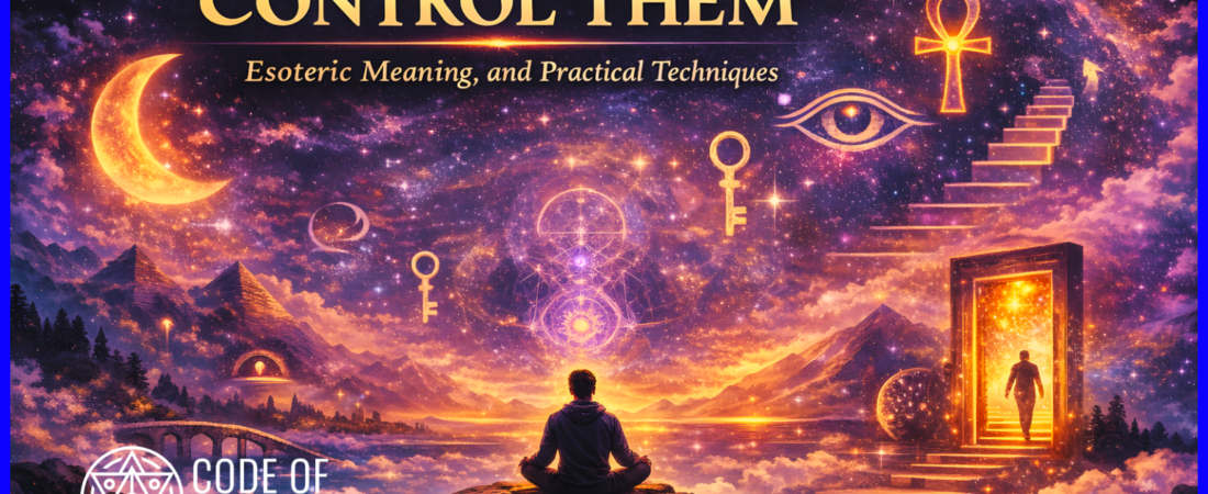 Lucid Dreaming & How To Control Them: Esoteric Meaning, and Practical Techniques