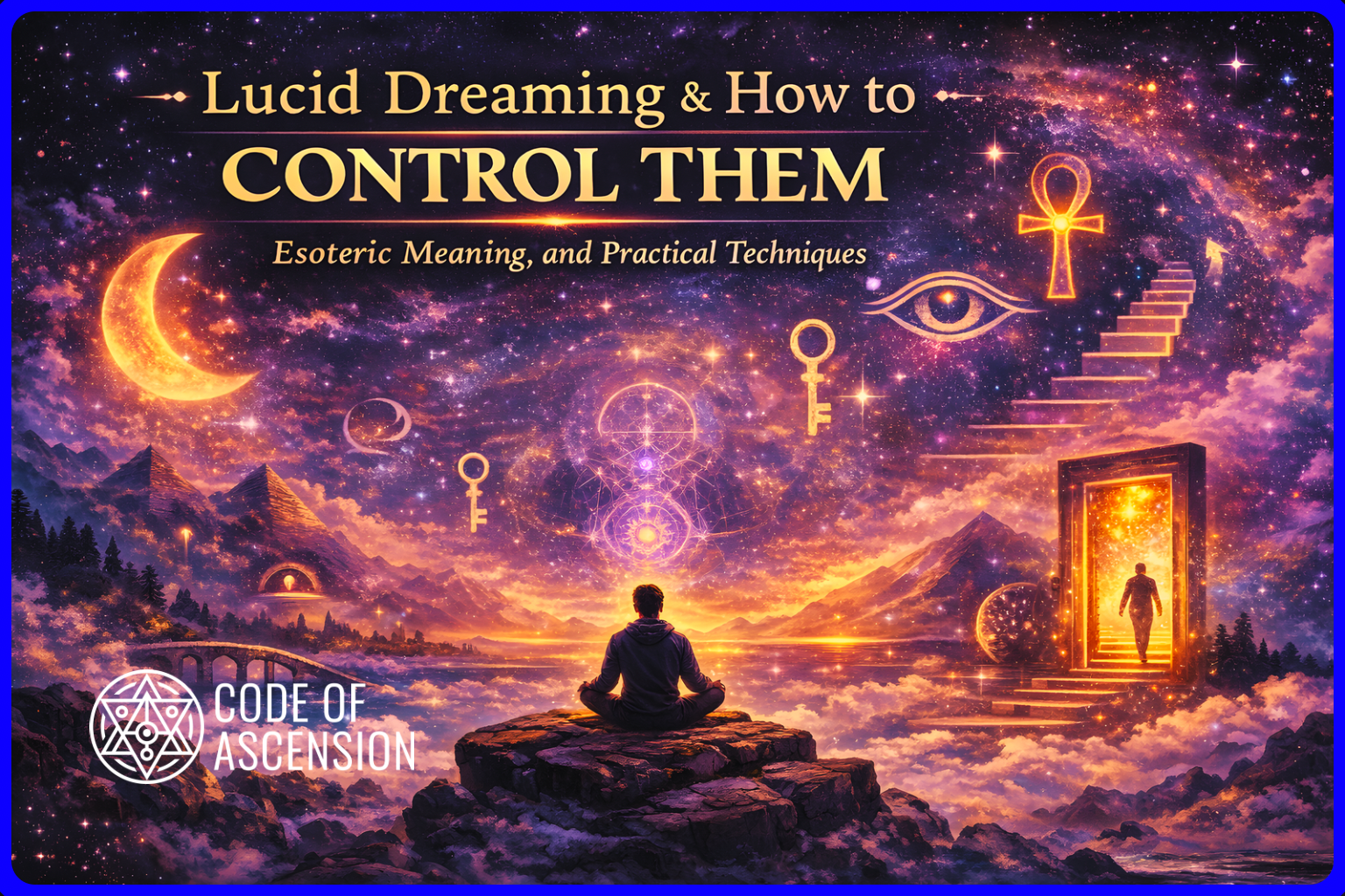 Lucid Dreaming & How To Control Them: Esoteric Meaning, and Practical Techniques