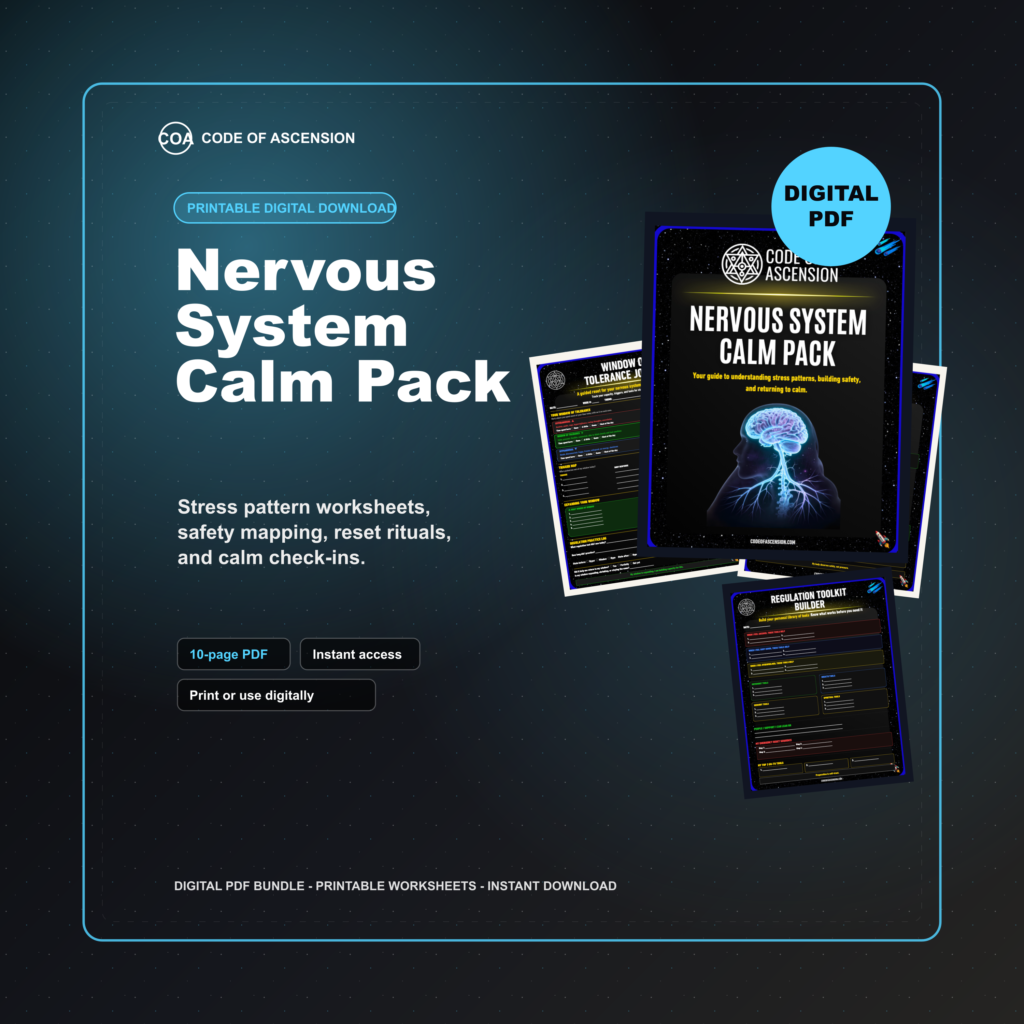 Nervous System Calm Pack printable product image