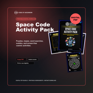 Space Code Activity Pack printable product image