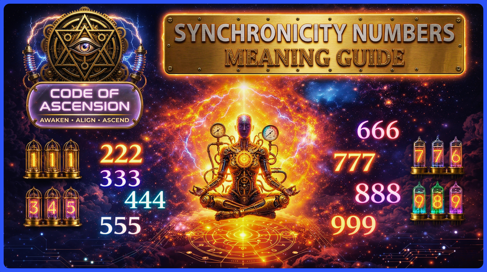 Synchronicity Numbers Meaning Guide: Spiritual Meanings of