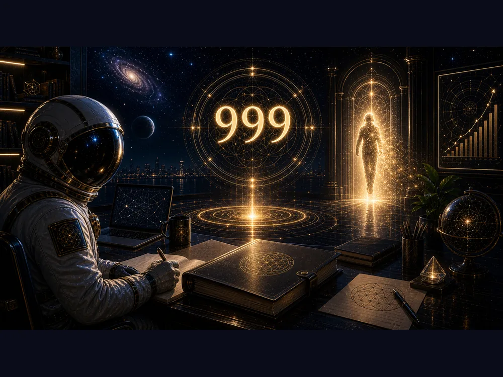 999 meaning in money and career showing project completion transition closure and wisdom carried forward