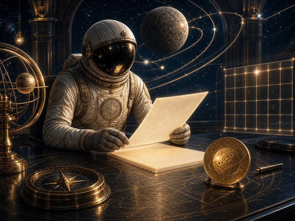 Meaning of Mercury retrograde money and career image with contracts, calendar, and communication timing.