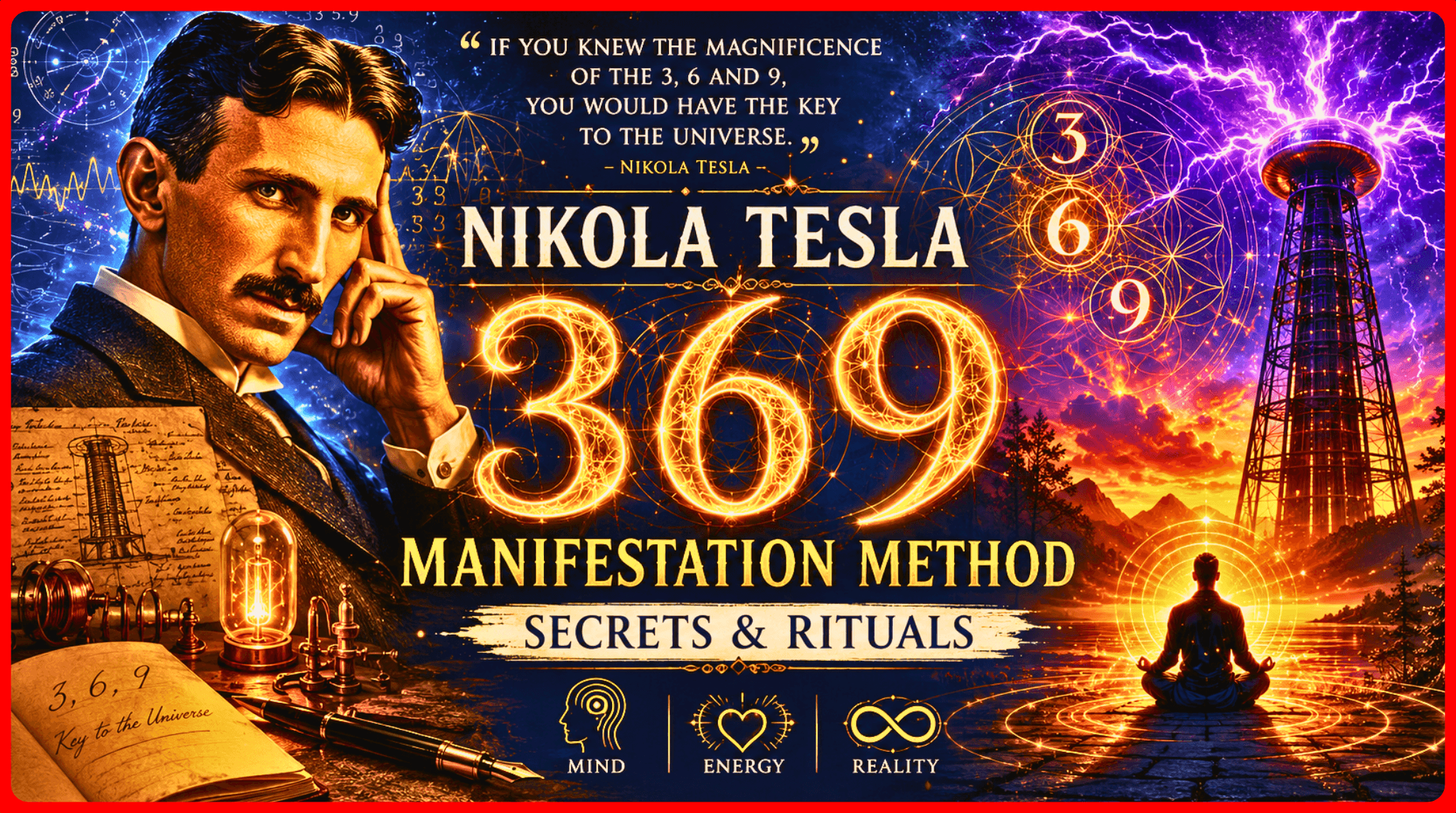 Nikola Tesla 369 Code: The Hidden Meaning of Frequency