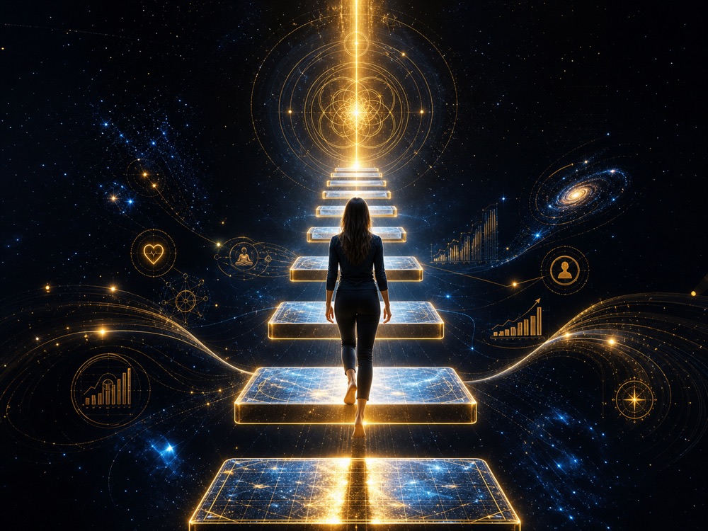 somatic manifestation money and career image showing gradual nervous system capacity for abundance