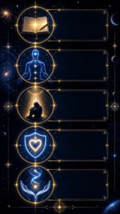 Safe to Receive Method infographic for somatic manifestation with five embodied steps