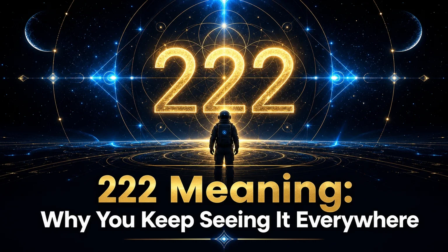 222 Meaning: Why You Keep Seeing It Everywhere
