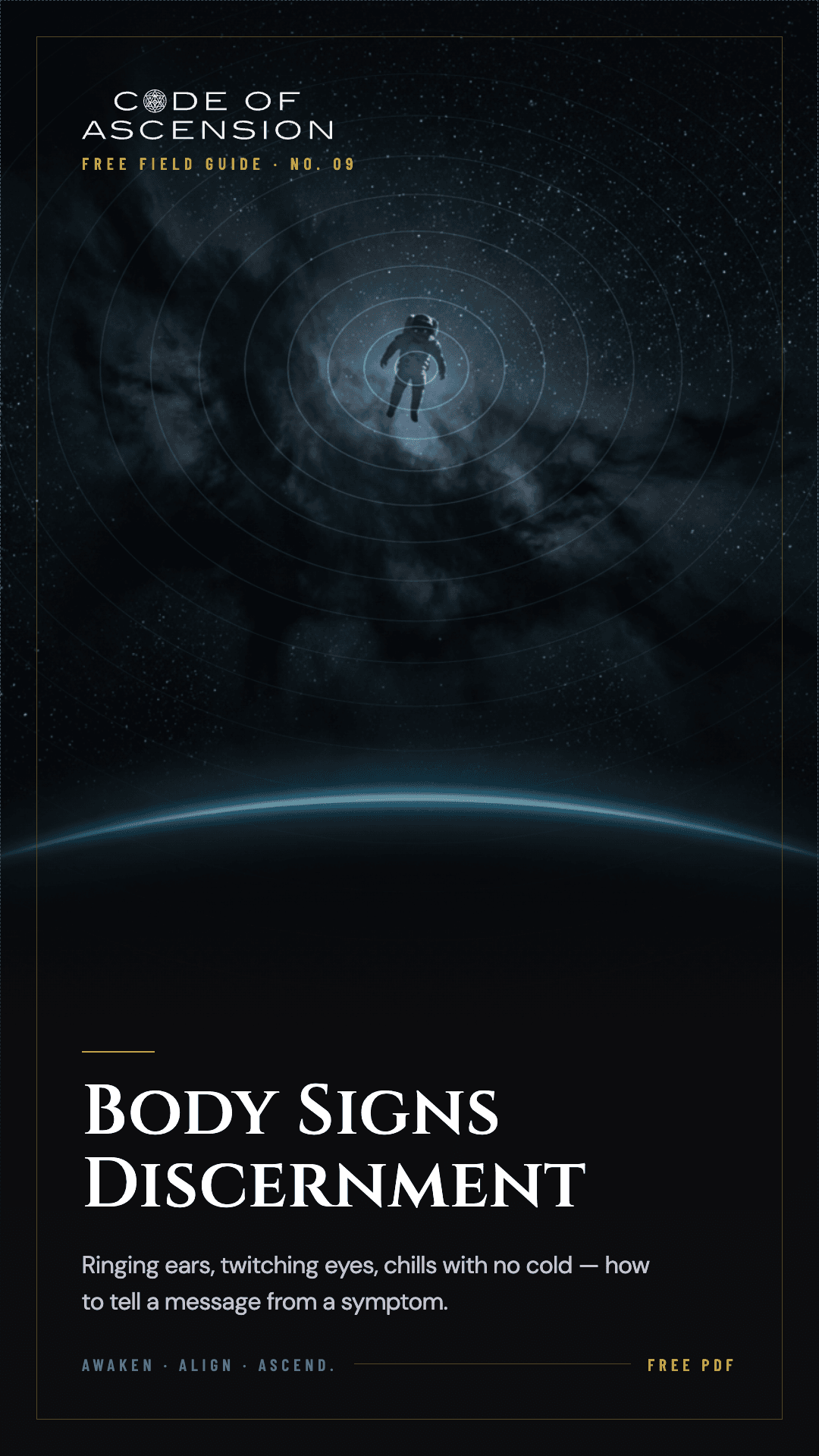 Body Signs Discernment free Code of Ascension field guide cover