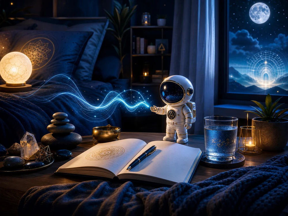 Sleep paralysis spiritual meaning product CTA image for nervous system calm and nighttime grounding
